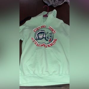 green eskimo joe hoodie small